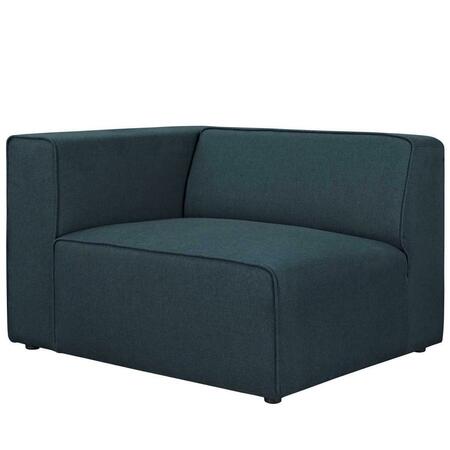 MODWAY FURNITURE 27 H x 45.5 W x 37 D in. Mingle Fabric Armchair, Blue EEI-2720-BLU